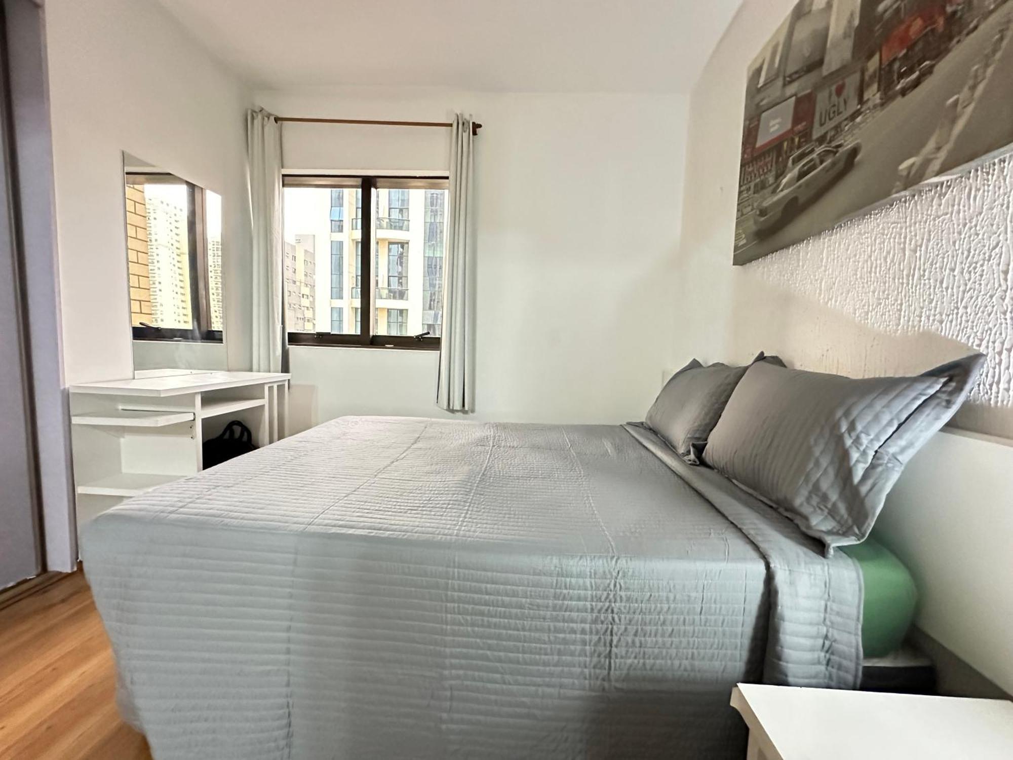 1601 Apart-Hotel Qi Intelligent Ibirapuera 圣保罗 外观 照片