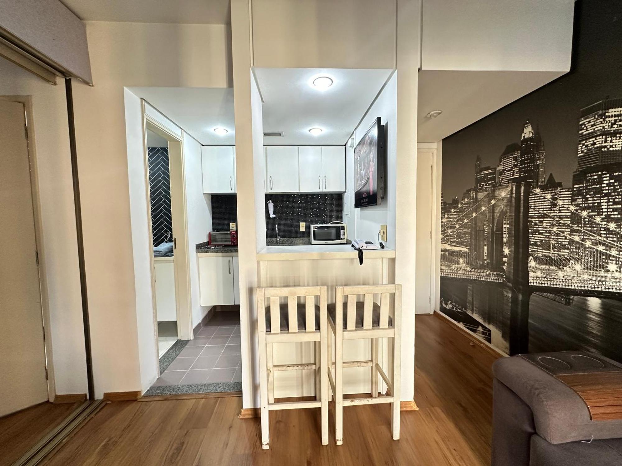 1601 Apart-Hotel Qi Intelligent Ibirapuera 圣保罗 外观 照片