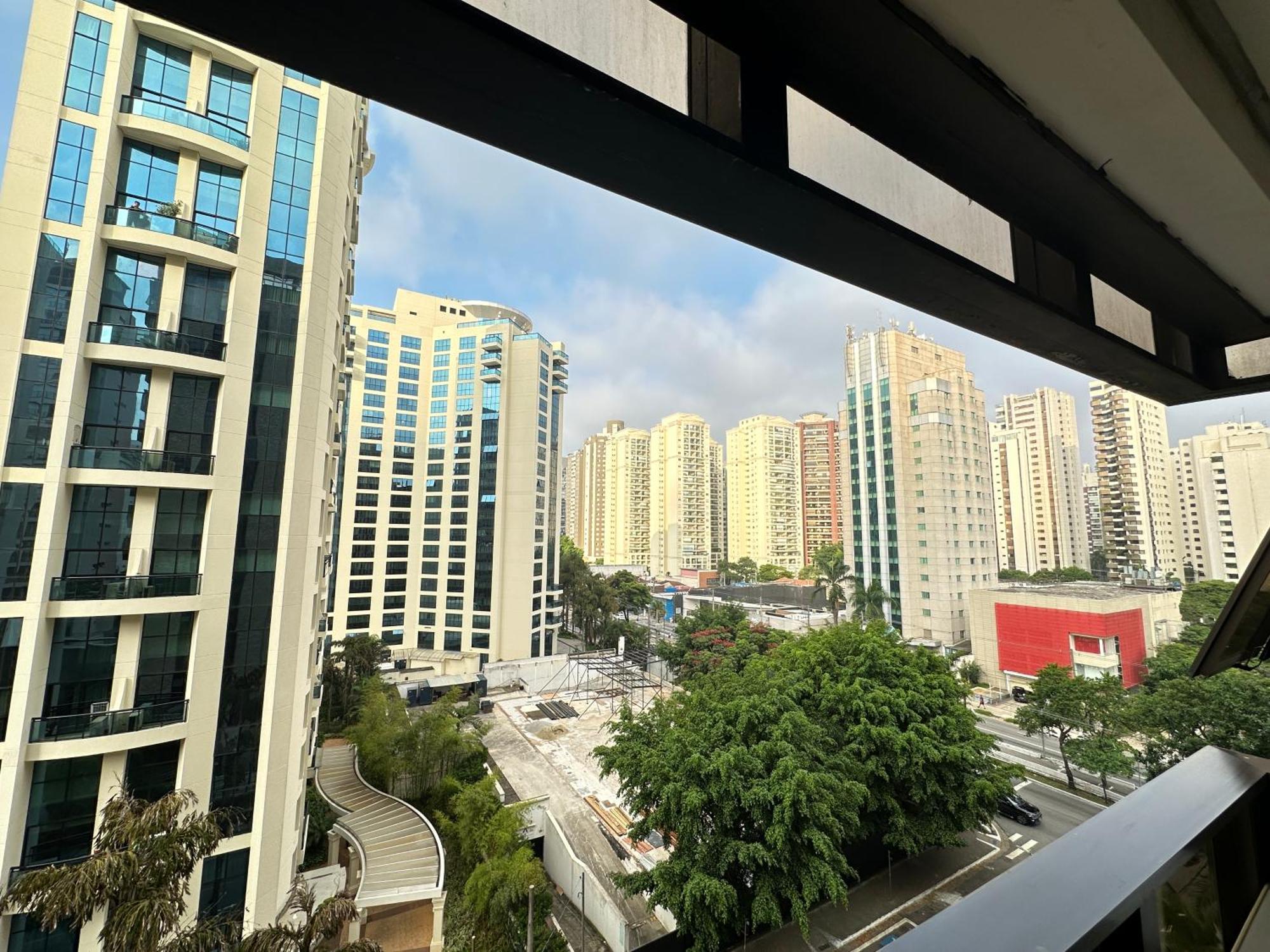 1601 Apart-Hotel Qi Intelligent Ibirapuera 圣保罗 外观 照片